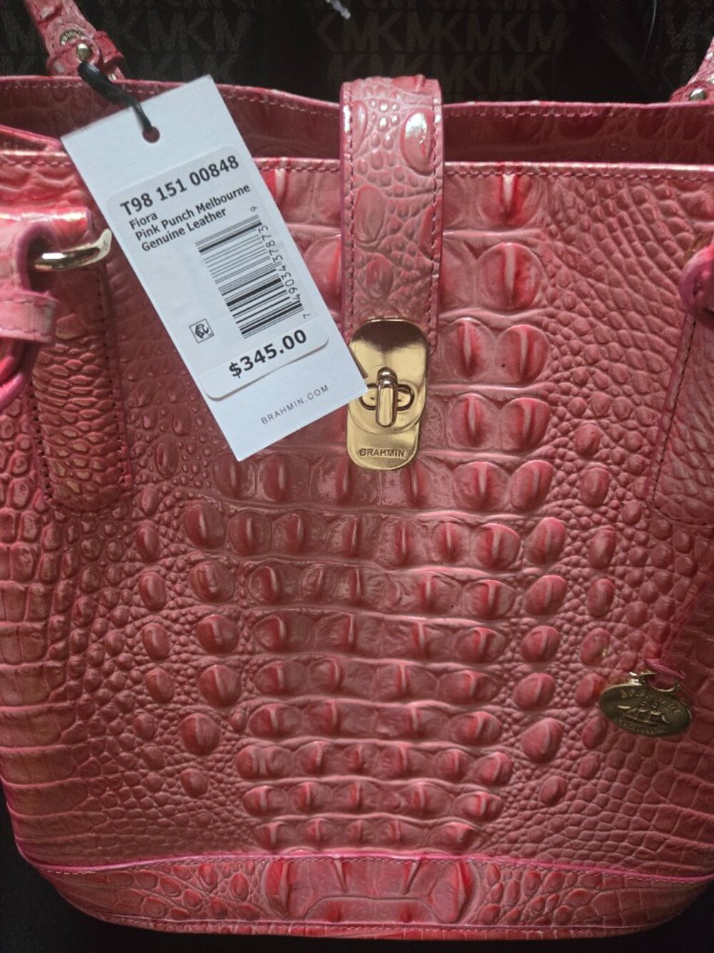 BRAHMIN Medium Pink Handbag